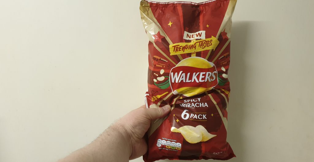Walkers Spicy Sriracha Crisps
